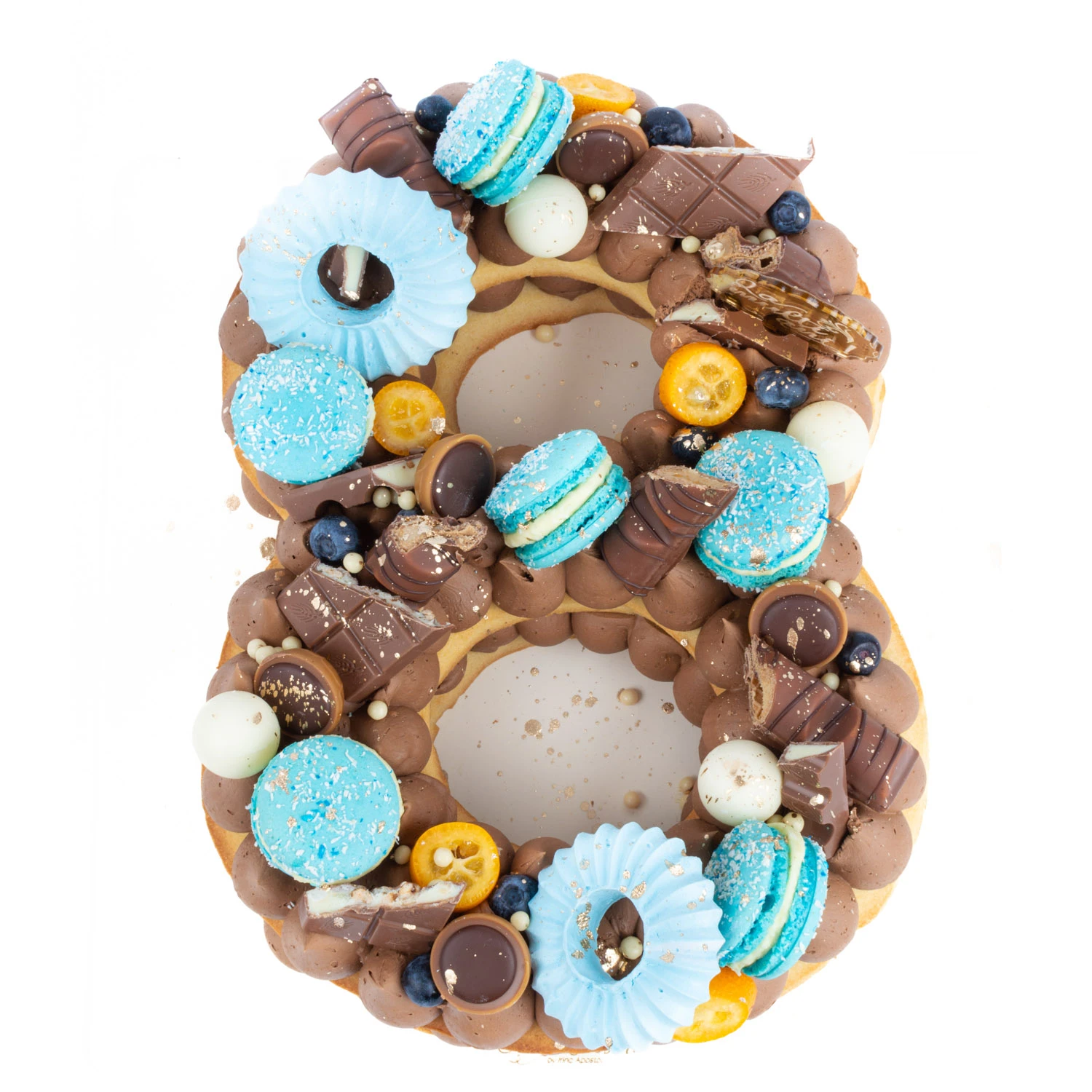 Tort cifra 8 cu ciocolata